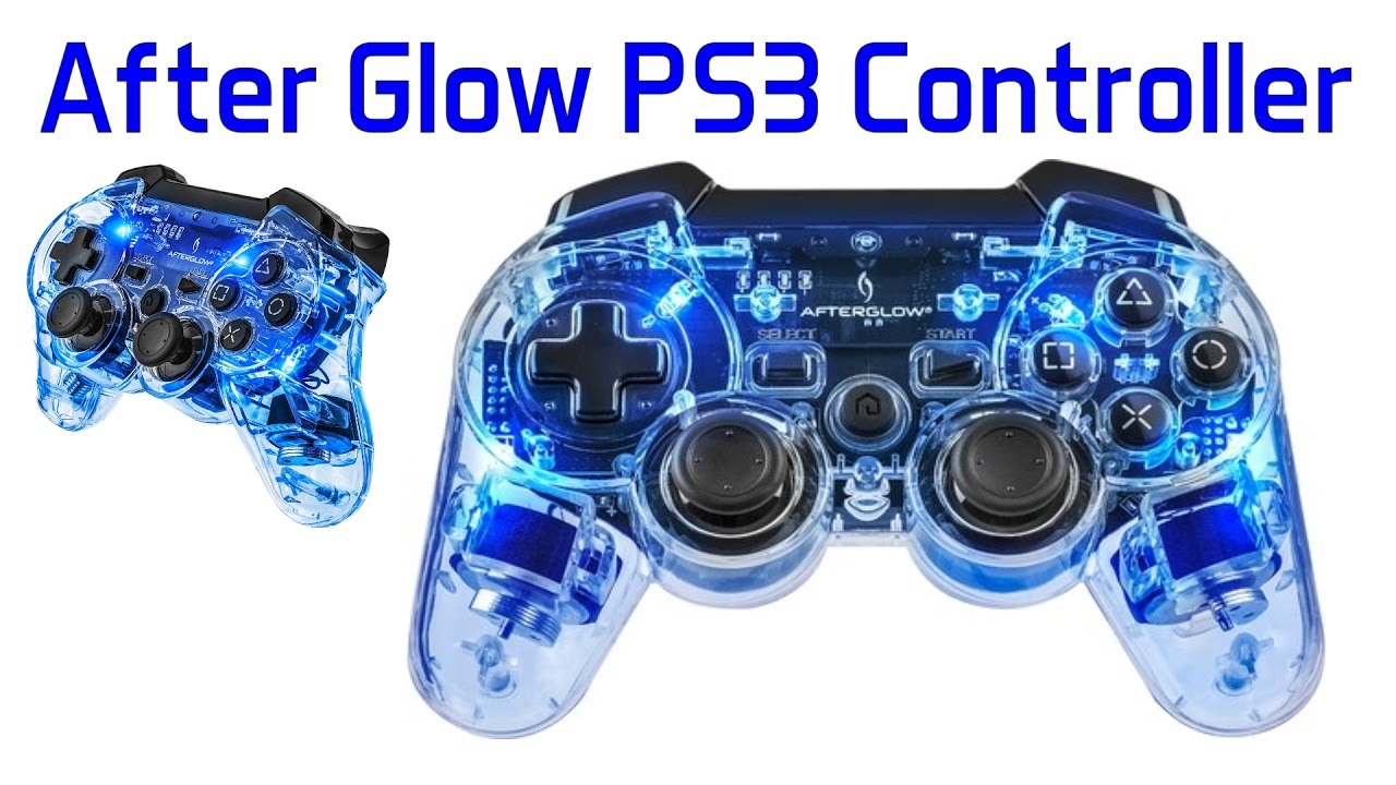 connecting afterglow ps3 controller to pc setup